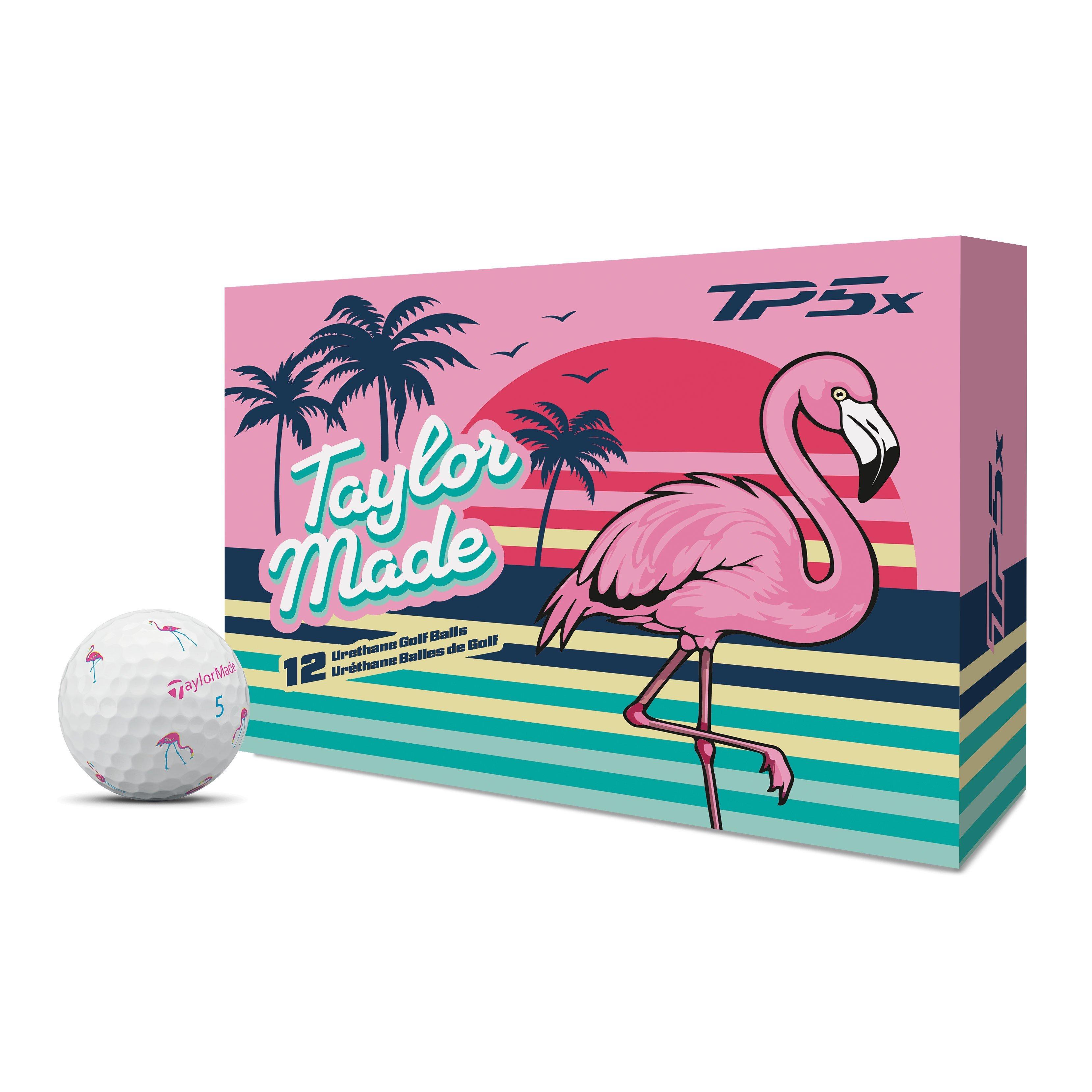 Limited Edition - TP5x Pix Golf Balls - Flamingo | TAYLORMADE